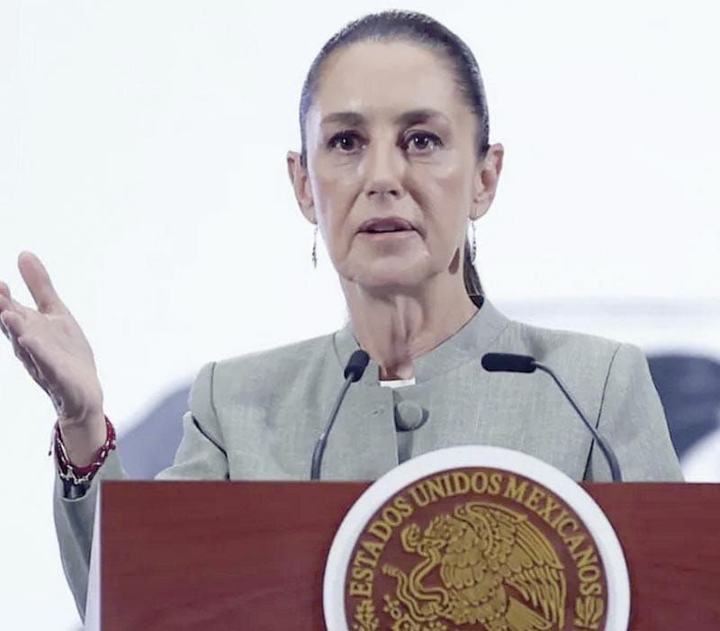 ¡SHEIMBAUM RECLAMA A EU POR NEGOCIAR CON “LOS CHAPITOS”! - PIDE RESPETO