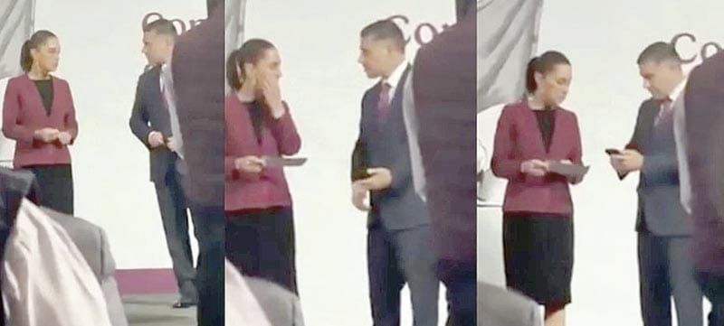 ¡ASÍ SE ENTERÓ SHEINBAUM DEL ATENTADO CONTRA DOS FUNCIONARIOS DE BRUGADA!