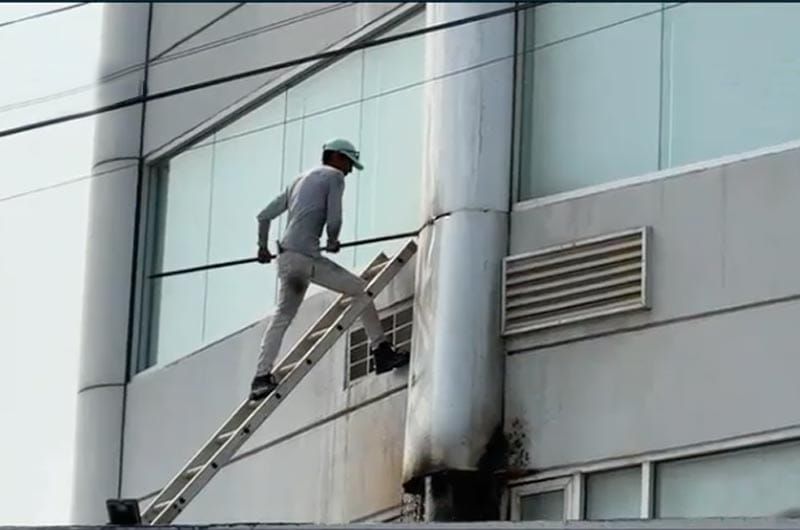 ¡CONATO DE INCENDIO EN HOSPITAL DE BOCA DEL RÍO!