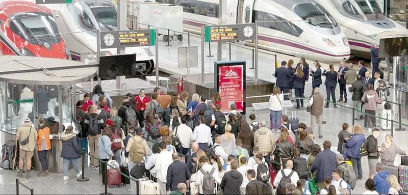 ¡MAS DE 10,00 PERSONAS Y 30 TRENES AFECTADAS POR UN GRAVE SABOTAJE EN  EL AVE MADRID-SEVILLA!