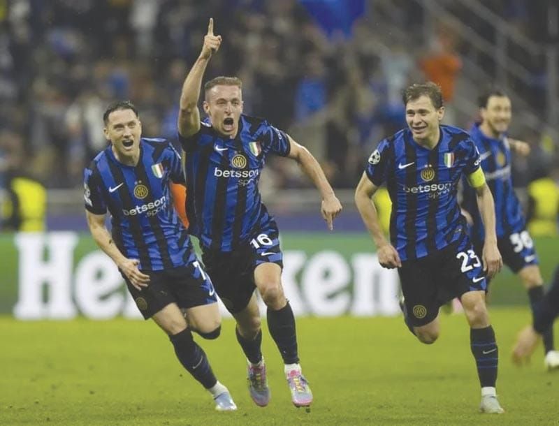¡PARTIDO DE LOCOS!!..INTER ECHA AL BARCELONA!