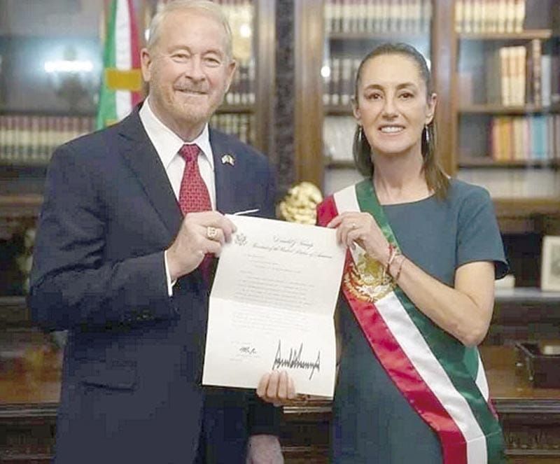 ¡DESTACA EMBAJADOR DE EU APOYO DE MÉXICO EN SEGURIDAD!