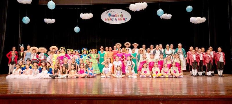REALIZAN 15 EDICIÓN DEL FESTIVAL DANZA DE NIÑAS Y NIÑOS