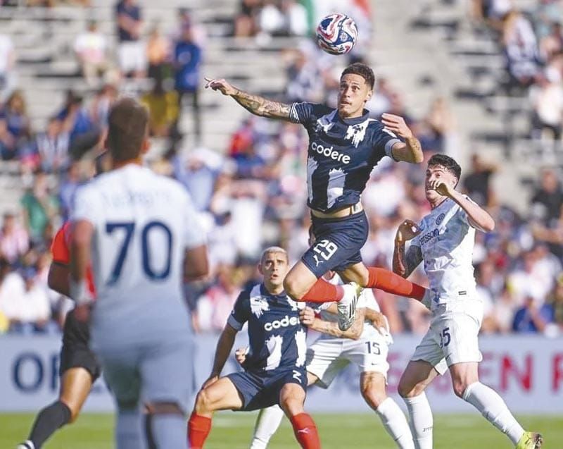 ¡SE RAYAN! - *La escuadra del Monterrey empata a un gol con el poderoso Inter de Milan, sub campeón de Europa