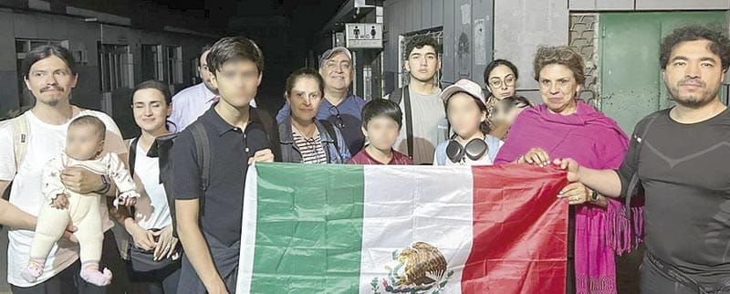 ¡LA CANCILLERÍA SACA DE IRÁN A 18 MEXICANOS Y SUS FAMILIAS!