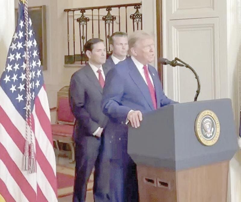 ¡TRUMP ANUNCIA CESE TOTAL AL FUEGO ENTRE ISRAEL E IRÁN!