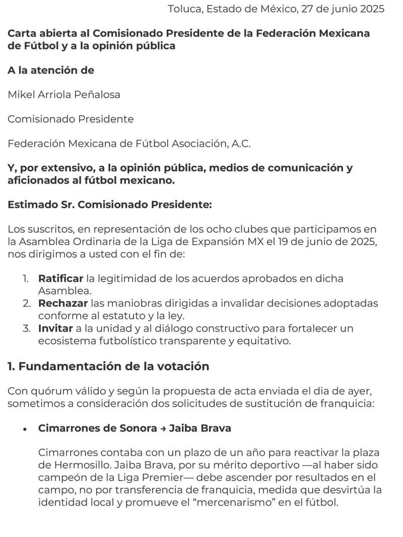 ¡SIGUEN LOS DIMES Y DIRETES EN LIGA DE EXPANSIÓN!