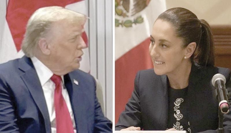¡SHEINBAUM SÍ HABLÓ CON TRUMP! - POR TELEFONO