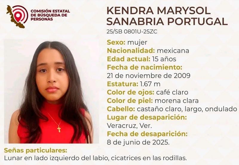 ¡DESAPARECIÓ QUINCEAÑERA EN EL PUERTO DE VERACRUZ!