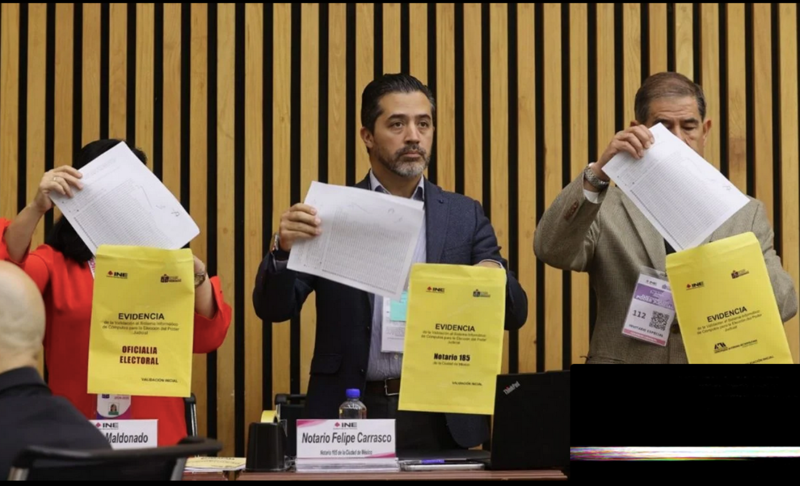 ¡INE POSPONE MENSAJE SOBRE RESULTADOS DE LA CORTE; DARÁ ANUNCIO HASTA QUE ESTÉ EL 100% DE LAS ACTAS!