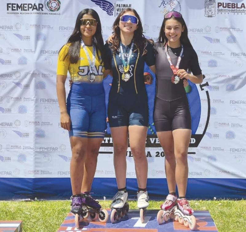 ¡BRILLAN PATINADORES EN NACIONAL DE VELOCIDAD! - VERACRUZANOS