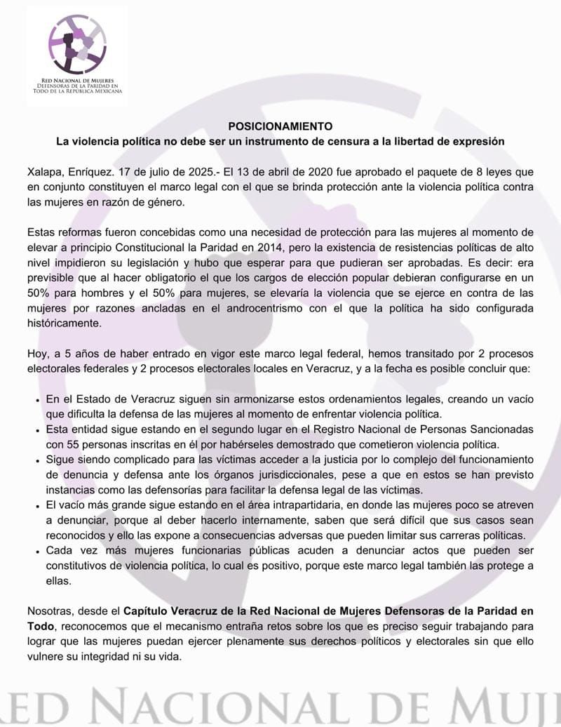 ¡TRUENAN MUJERES! - YA SE ARMÓ