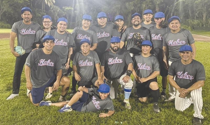 ¡HEBER ES TETRACAMPEÓN EN EL SOFTBOL DEL PARQUE ECOLÓGICO!