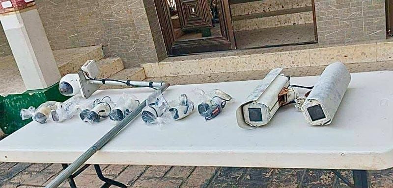 ¡ASEGURAN 16 CÁMARAS DE VIDEO VIGILANCIA EN SEIS COLONIAS!
