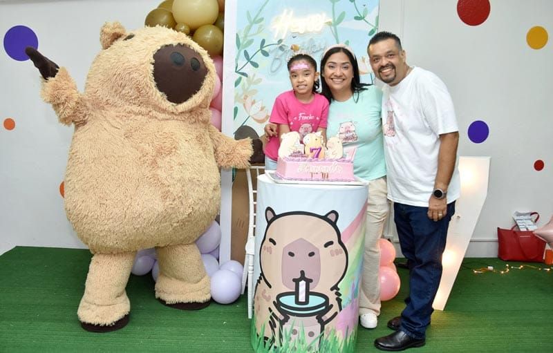 KARLA FERNANDA FESTEJA SUS 7 AÑITOS