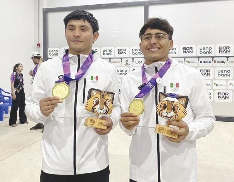 ¡DAN CLAVADISTAS DÍA DORADO PARA MÉXICO EN JUEGOS PANAMERICANOS JR!