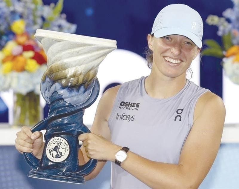 ¡SWIATEK VENCE A PAOLINI Y SE CORONA EN CINCINNATI!