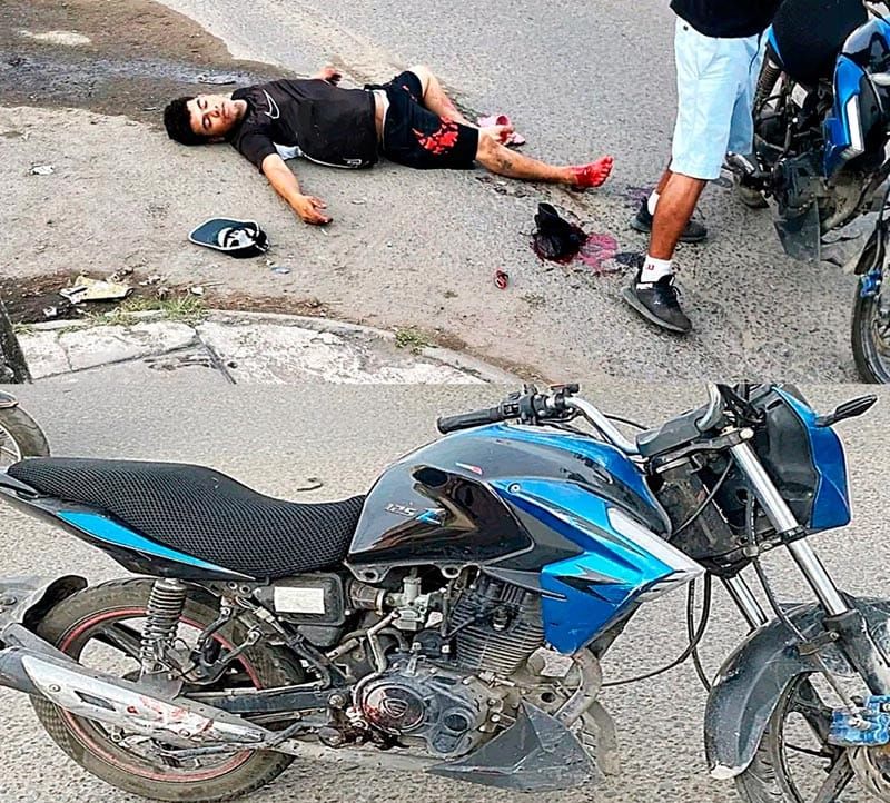 ¡CASI SE MATA EN UN DERRAPÓN!