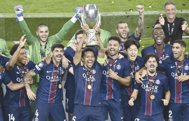 ¡EL PSG AHORA GANA LA SUPERCOPA DE EUROPA!