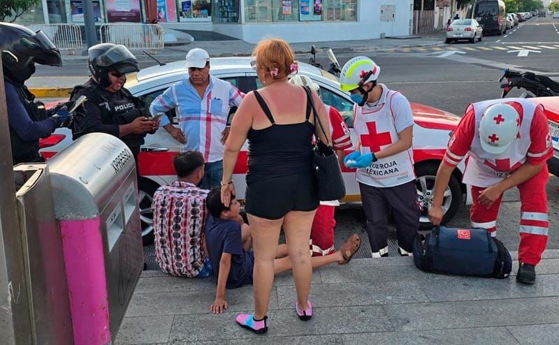 ¡MENOR ATROPELLADO FRENTE AL AQUARIUM!