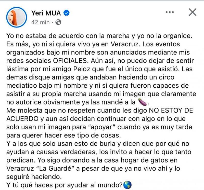 ¡YERI MUA ROMPE EL SILENCIO!