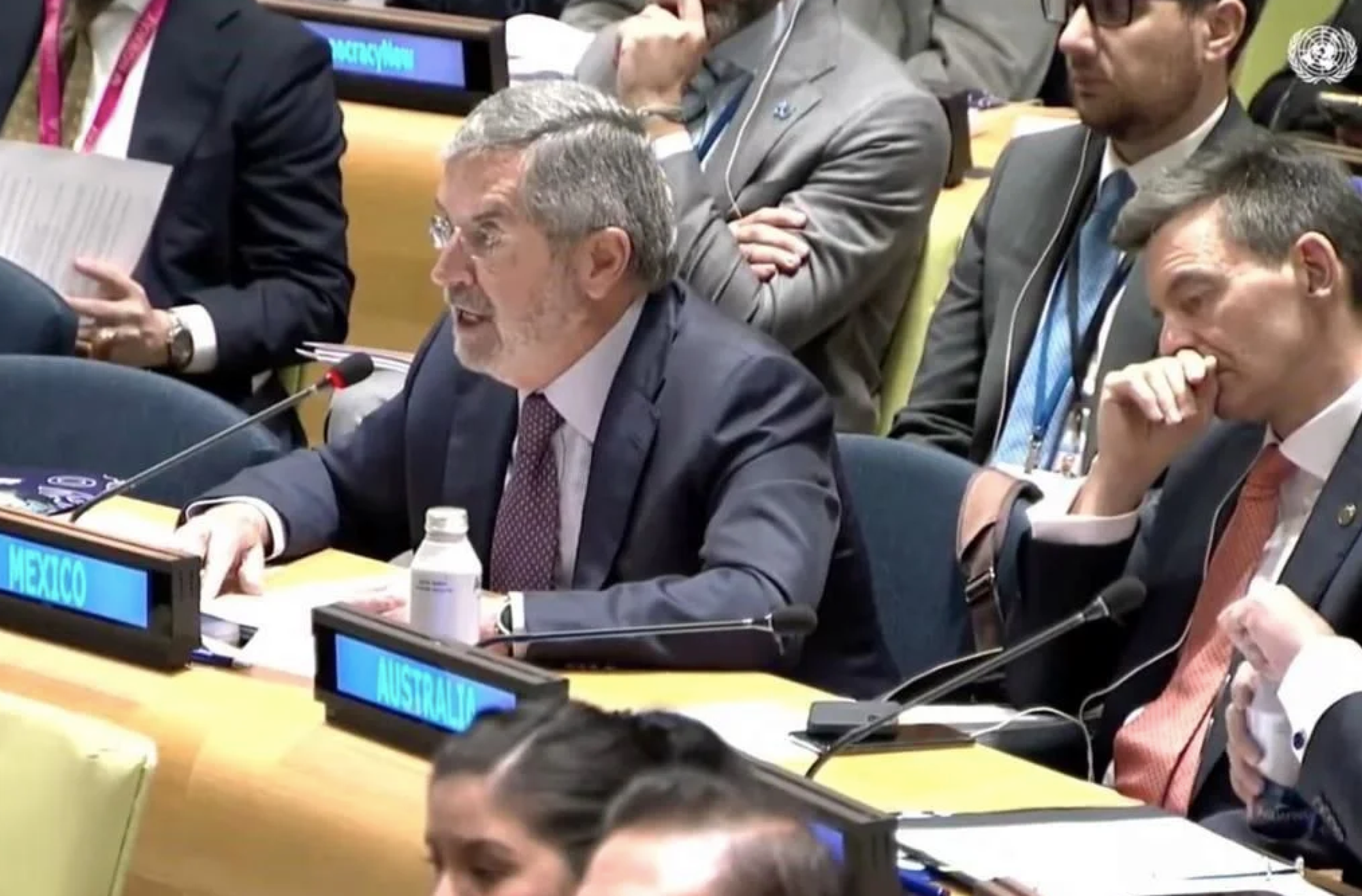 ¡INSISTE MÉXICO EN ELIMINAR DERECHO DE VETO EN LA ONU!