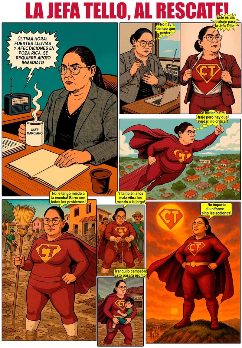 NOTI-MEME | - LA JEFA TELLO, AL RESCATE
