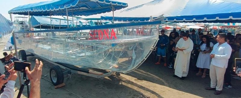 ¡BOTAN LA LANCHA “INVISIBLE”!