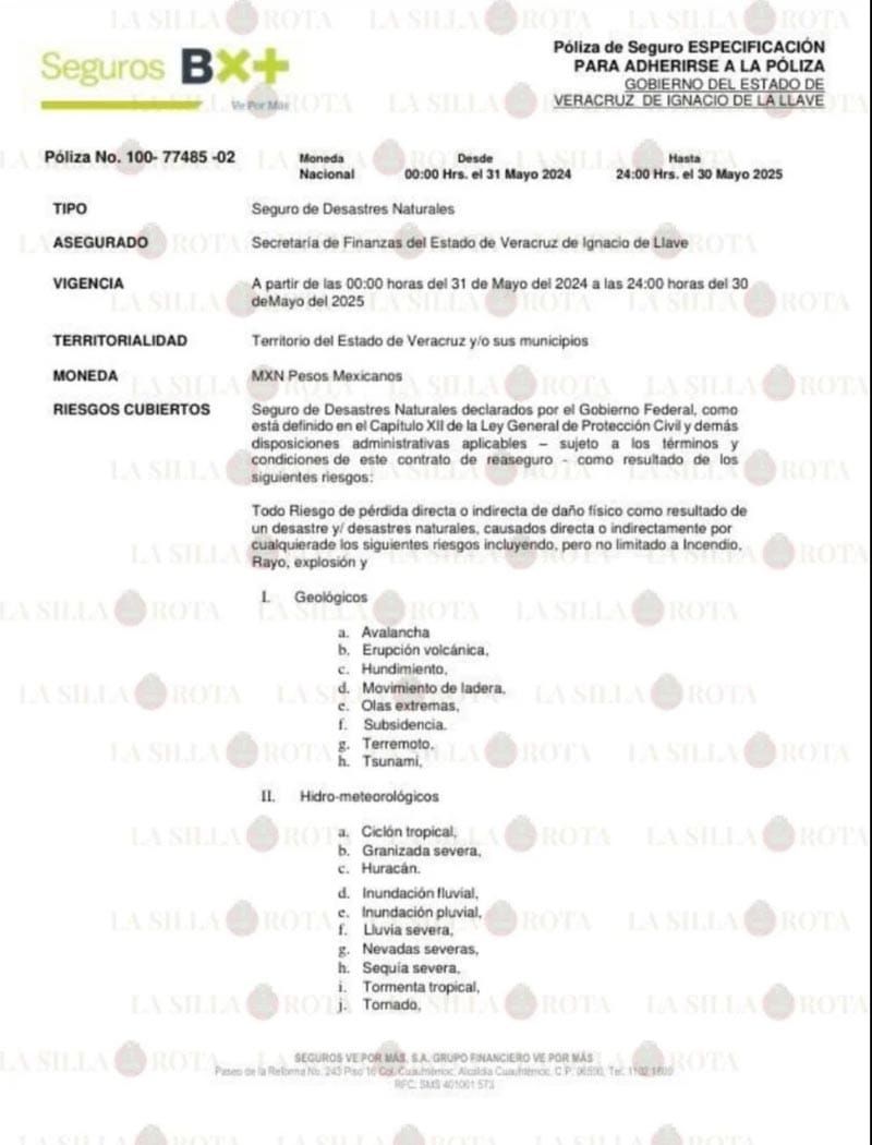 ¡CANCELARON EL SEGURO DE DESASTRES AL EMPRESARIO DE PAJARITOS! - YA SE SUPO
