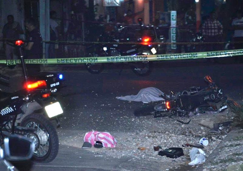 ¡AMA DE CASA MURIÓ ARROLLADA POR UNA MOTOCICLETA EN TLAPACOYAN!