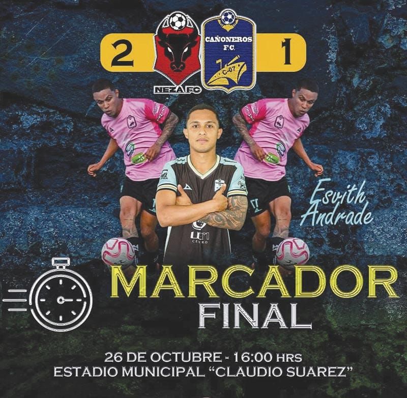 ¡CAÑONEROS PIERDE RACHA Y CAE EN NEZA!