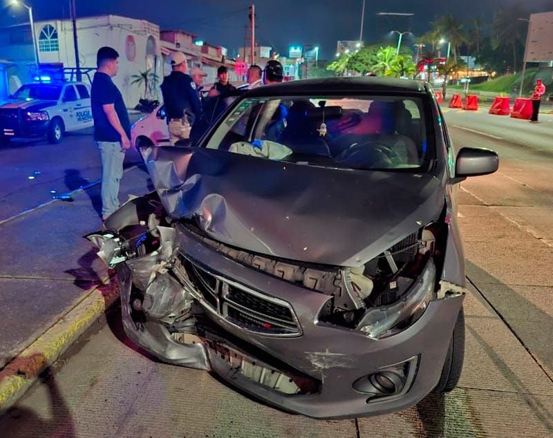 ¡“BORRACHAZO” EN EL BULEVAR MIGUEL ALEMÁN!