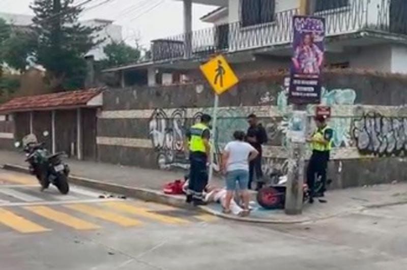 ¡MOTOCICLISTA HERIDO EN ENCONTRONAZO!