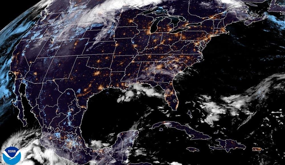 ¡INCIPIENTE DISTURBIO TROPICAL EN EL NORTE DEL GOLFO ! - *AÚN SOPLAN RACHITAS Y DE FRENTE