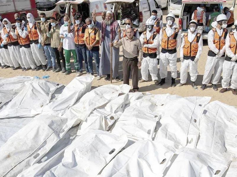 ¡MINISTERIO DE SANIDAD DE LA FRANJA DE GAZA RECIBE 15 CUERPOS DE PARTE DE ISRAEL! - COMO PARTE DEL ACUERDO