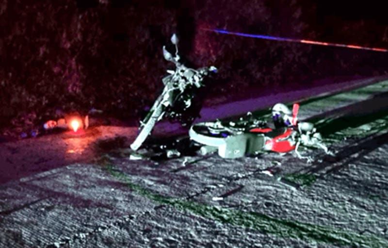 ¡UN MUERTO Y DOS HERIDOS EN CHOQUE DE MOTOS!