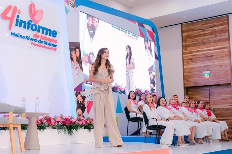 ¡MELINA TUVO CASA LLENA! - EN SU CUARTO INFORME