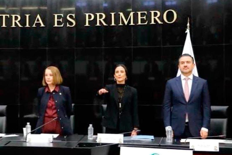 ¡CHIQUI-YUNES RECIBE EN EL SENADO A LA SECRETARIA DE ENERGÍA!