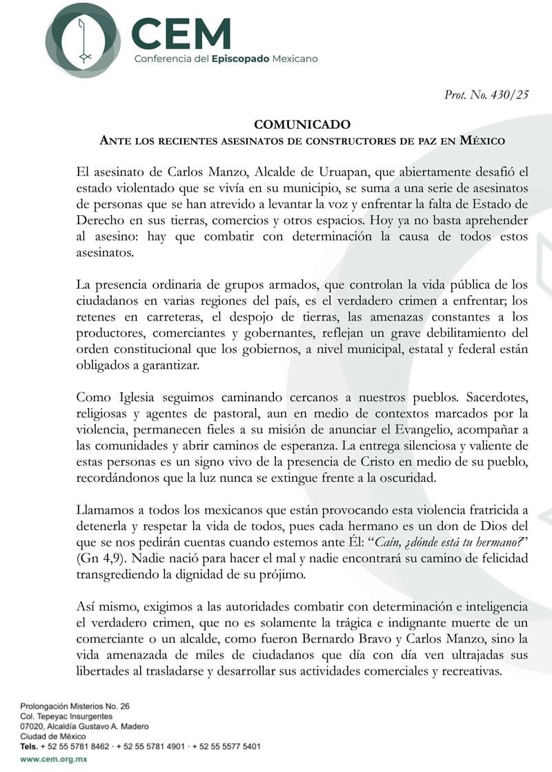 ¡DESAFÍO A LAS AUTORIDADES! - CEM