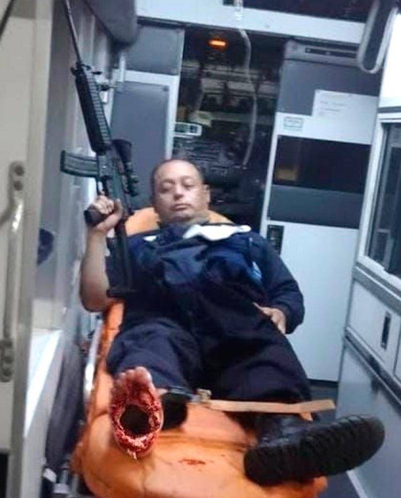 ¡POLICÍA SE PEGÓ UN BALAZO EN EL CUARTEL SAN JOSÉ!