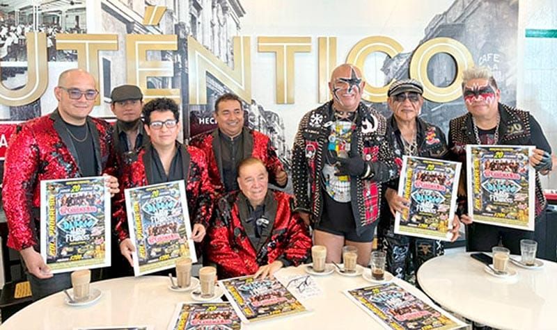 LOS FLAMMERS Y LOS SÚPER CARACOLES ANUNCIAN BAILAZO NAVIDEÑO