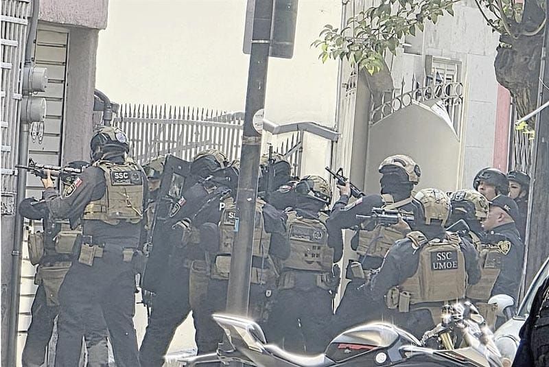 ¡TIROTEO FUE DE PELÍCULA EN EL CORAZÓN DE CDMX!