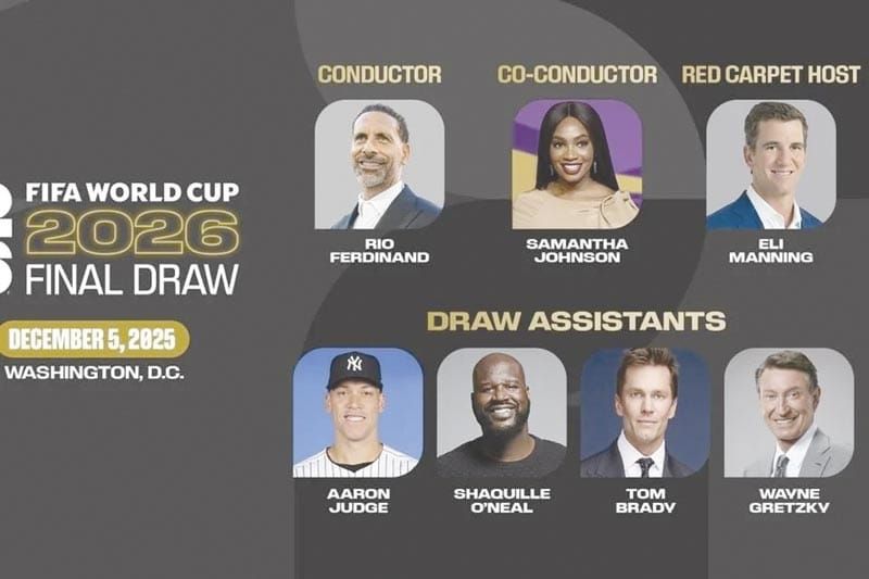 ¡IRÁN BRADY, GRETZKY, JUDGE Y SHAQUILLE A SORTEO DEL MUNDIAL!