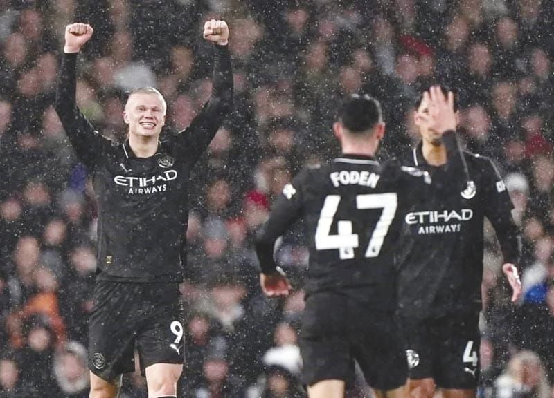 ¡LOGRA HAALAND RÉCORD, PERO EL CITY PIDE LA HORA ANTE FULHAM!