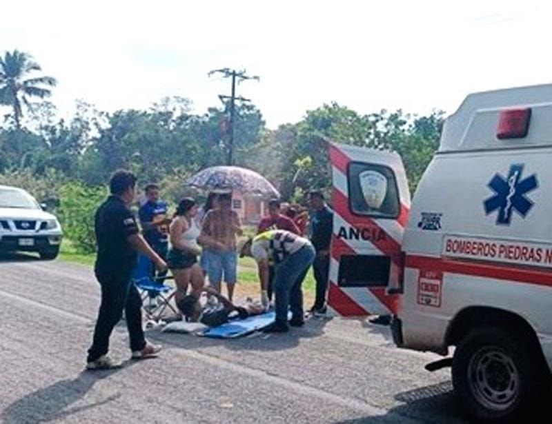 ¡DOS HERIDOS EN DERRAPÓN DE MOTO EN EL COCUITE!