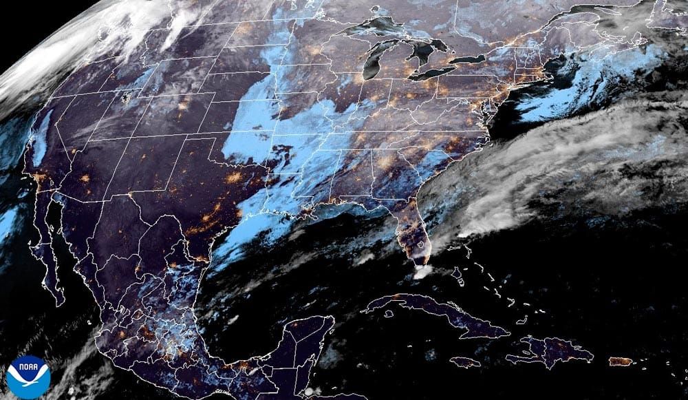 ¡SOPLA FUERTE CON RACHAS VIOLENTAS DE 83! - *ADEMÁS, DEJA LLUVIAS AL PASO DEL FRENTE FRÍO