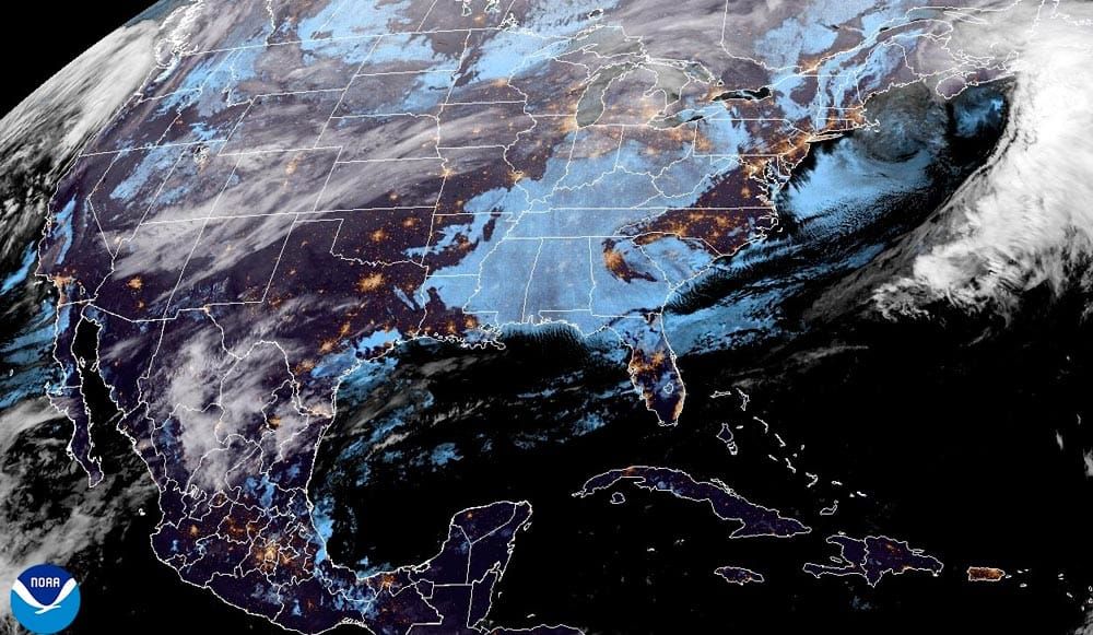 ¡DÉBIL FRENTE FRÍO SE ATORÓ EN ALVARADO! - *MAÑANA LA ÚLTIMA LUNA LLENA DEL AÑO
