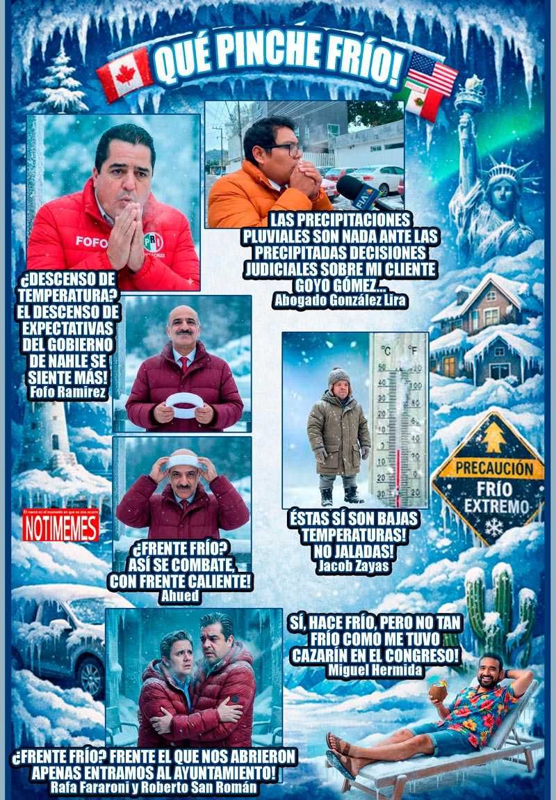 NOTI-MEME | - QUÉ PINCHE FRÍO!