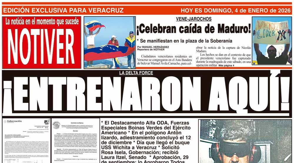 LA PORTADA - DOMINGO 4 DE ENERO 2026