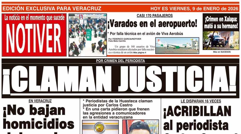 LA PORTADA - VIERNES 9 DE ENERO 2026